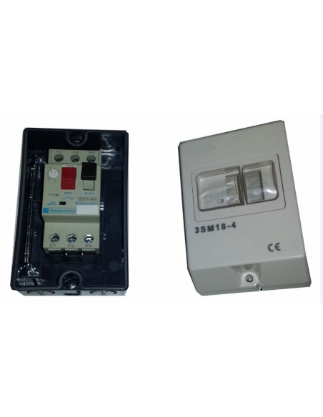 Caja cofre superficie MC02 para disyuntor guardamotor precio adajusa.