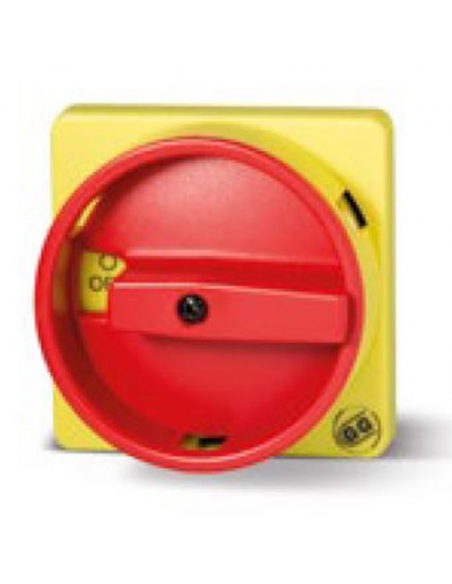 Front control plate 0-1 disconnector 40-63A 67x67mm - Giovenzana