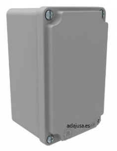 Aluminum case 80x130x72 adajusa