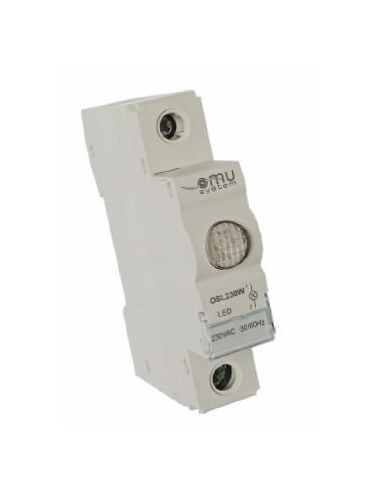 Luminous modular indicator white adajusa.es