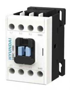 Three-phase contactor 9A coil 230Vac - Hyundai Electric