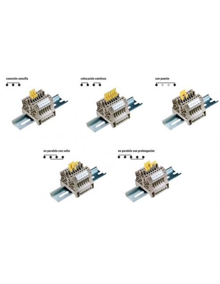 Terminal bridge 4 mm WQV 4/10 1052060000 Weidmuller price adajusa