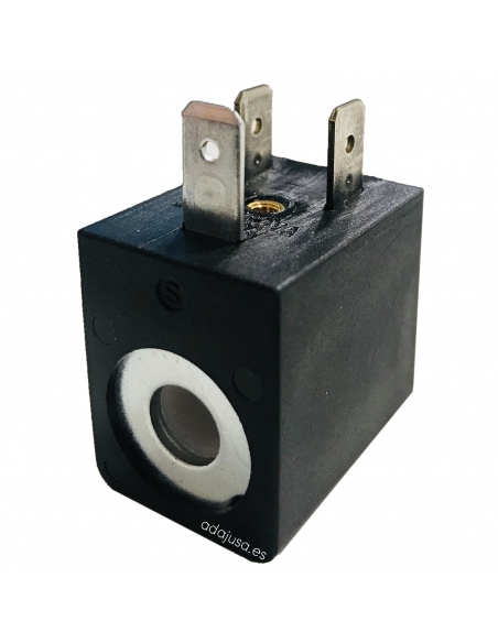 Bobina electroválvula 12Vcc 14W T30  diámetro 13 - ADAJUSA