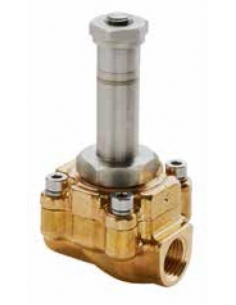electroválvula fluidos 3/4 2/2 cerrada 24Vca accionamiento combinado - ADAJUSA 2