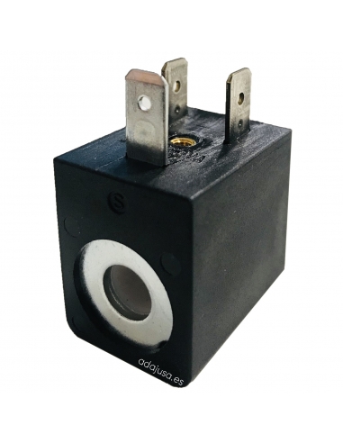 Bobina electroválvula 12Vcc 14W T30  diámetro 13 - ADAJUSA