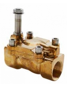 electroválvula fluidos 3/8 2/2 abierta 24Vcc accionamiento indirecto - ADAJUSA 2
