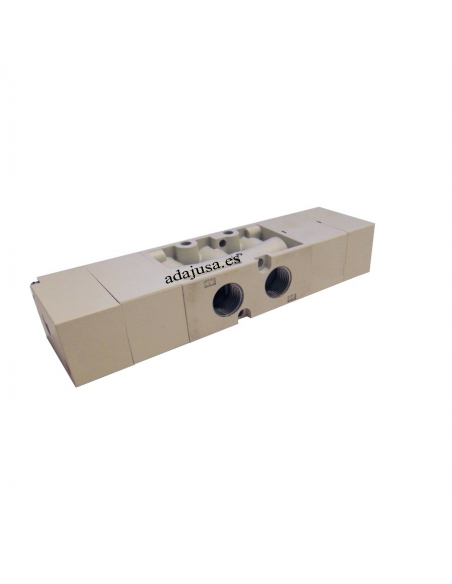 Valve 3/8 5-way 3 positions pressure centers- Mindman - ADAJUSA