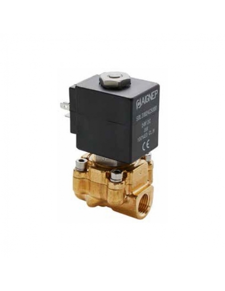 electroválvula fluidos 1/4 2/2 abierta accionamiento directo 12vcc 6,5W - ADAJUSA