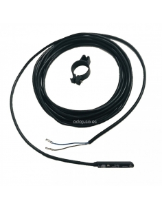 Sensor magnetico reed 2 hilos con conector M8 y abrazadera portasensores diámetro 20  - Metal Work - ADAJUSA