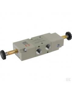 Solenoid valve 1/8 3 ways with bistable coil - Metal Work - ADAJUSA 2