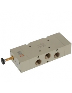 Solenoid valve 1/2 5-way monostable - Metal Work - adajusa.es