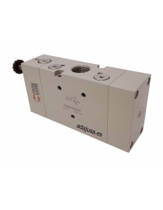 Solenoid valve 1/2 3 ways monostable 24Vac 5VA - Metal Work - adajusa.es 2