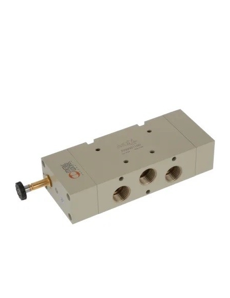 electroválvula 1/2 5 vías monoestable asistida - Metal Work - ADAJUSA