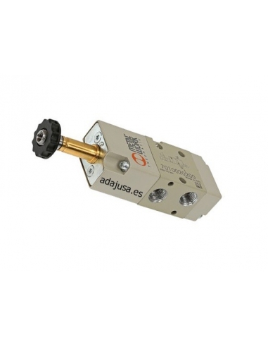 Electroválvula neumática 1/8 3 vías monoestable 230Vac Metal Work | ADAJUSA | precio