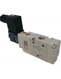 1/8 3-way monostable assisted solenoid valve 24Vac - Metal Work - ADAJUSA