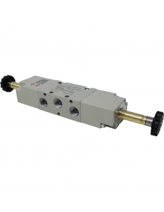 1/8 5-way bistable solenoid valve - Metal Work - ADAJUSA 2