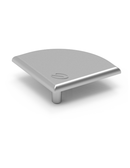 Aluminium profile cover 45x45 curved- Metal Work - ADAJUSA