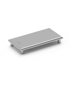 Tapa para perfil de aluminio 40x80- Metal Work - ADAJUSA 2