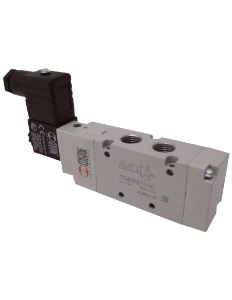 electroválvula 3/8 5 vías monoestable 230Vac 3,5VA Metal Work - ADAJUSA