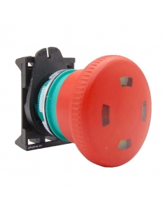 Cabeza pulsador de emergencia 40mm con indicación PPFN1R4S - Giovenzana Giovenzana