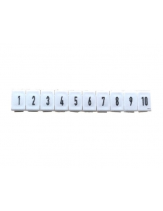 números para bornas 1-11 DEK5FWZ1-10 - Weidmuller adajusa
