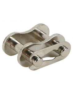 Double stainless bond for iso roller chain - ADAJUSA