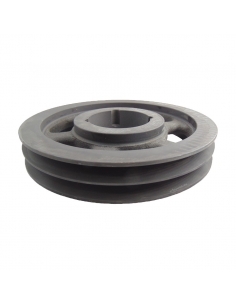 Polea correa trapecial SPB 355x2 ranura taper T3020 - ADAJUSA 2