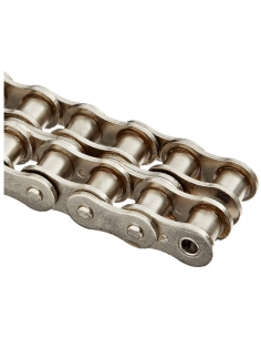 Cadena de rodillos doble inoxidable 9.525 3/8 06BBS-2 normativa ISO 8187  - ADAJUSA