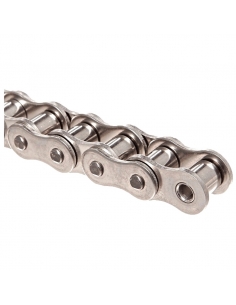 Cadena de rodillos simple inoxidable DIN 8187- ADAJUSA