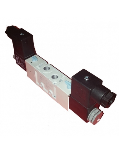 Solenoid valve 3/8 5 ways bistable- Mindman S.300 - ADAJUSA