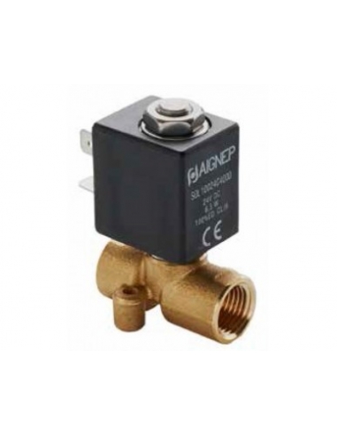 Fluid solenoid valve 1/4 2/2 closed combined drive - ADAJUSA