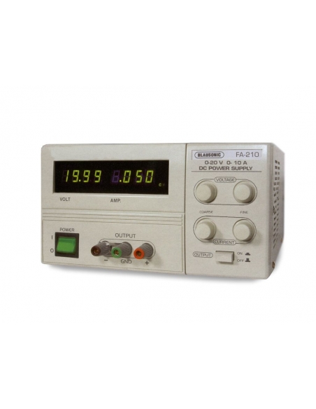 Fuente de alimentación 20V, 10A  PROMAX / ADAJUSA