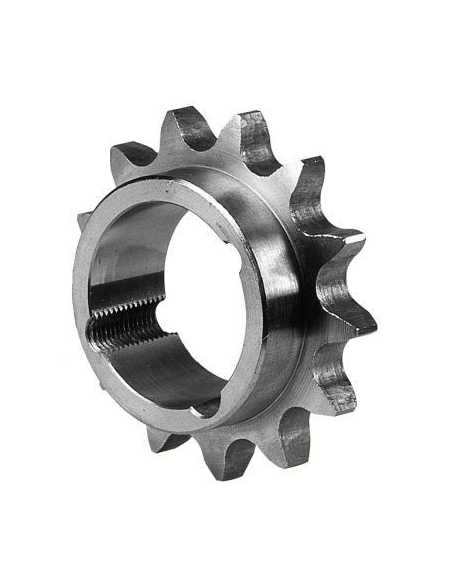 Simple sprockets for taper-lock Z30 T1210 3/8 x 7/32 mm 06B-1 ISO 606 | ADAJUSA