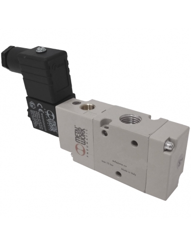 Solenoid valve 3/8 3-way monostable NC with coil - Metal Work