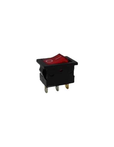 Interruptor de luz vermelha 6A-250V Adajusa