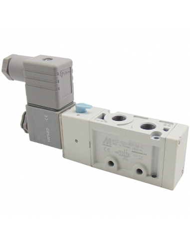 Electroválvula1/8 bobina monostável 24Vdc - Mindman - ADAJUSA