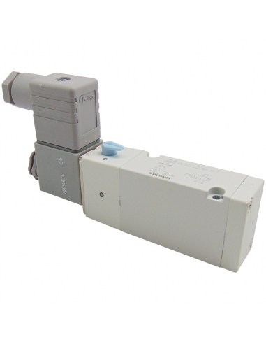 Electroválvula1/4 5/2  vias  monostable 230 Vac na placa - Mindman - ADAJUSA