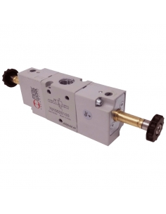 Solenoid valve 3/8 3 ways assisted bistable with coil - Metal Work - ADAJUSA 2