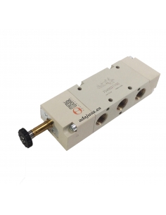 solenoid valve 3/8 5 tracks assisted monostable Metal Work - ADAJUSA 2