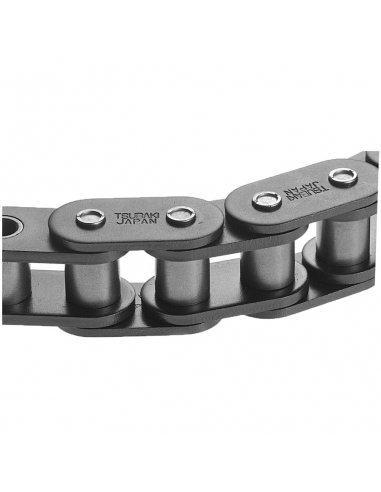 Cadeia de rolo único sem lubrificação 1/2" LAMBDA 08B-1 DIN 8187 - Tsubaki - ADAJUSA
