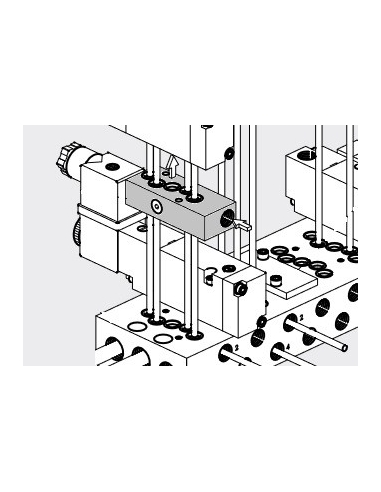 Kit alimentación separada 1/8 serie 70 Metal Work - ADAJUSA