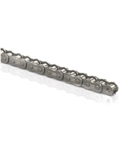 Simples corrente de rolo inoxidável passo 25.40 1 16BSS-1 DIN 8187 Tsubaki - ADAJUSA