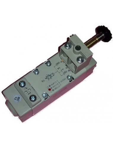 electroválvula ISO talla 1 monoestable sin bobina Metal Work - ADAJUSA