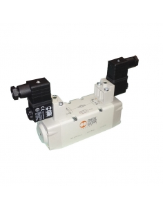 ISO solenoid valve size 1 bistable 24Vac Metal Work - ADAJUSA