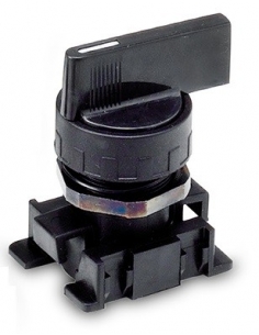 Selector negro leva largo 2 posiciones con retorno Metal Work - ADAJUSA