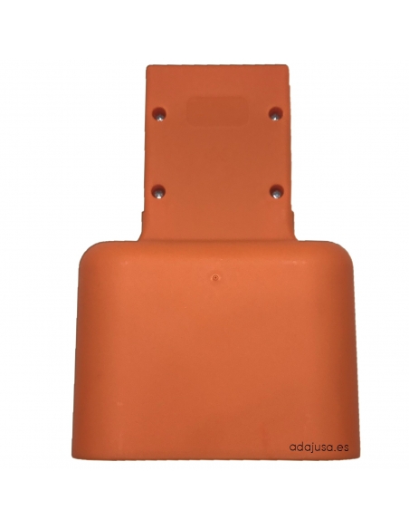 Pedal neumático 3/2 diámetro 4 mm biestable con protección Metal Work - ADAJUSA