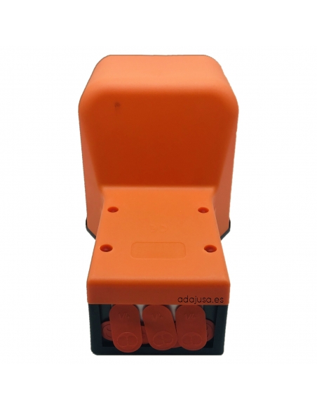 Pneumatic pedal 3/2 diameter 4 mm bistable with Metal Work protection - ADAJUSA