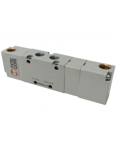 Double pneumatic distributor valve 1/4 3 ways 3/2 closed NC Metal Work | ADAJUSA | price
