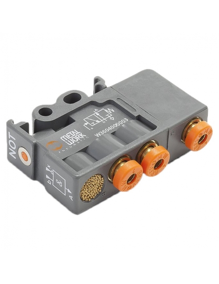 Pneumatic logic valve function NO Metal Work - ADAJUSA