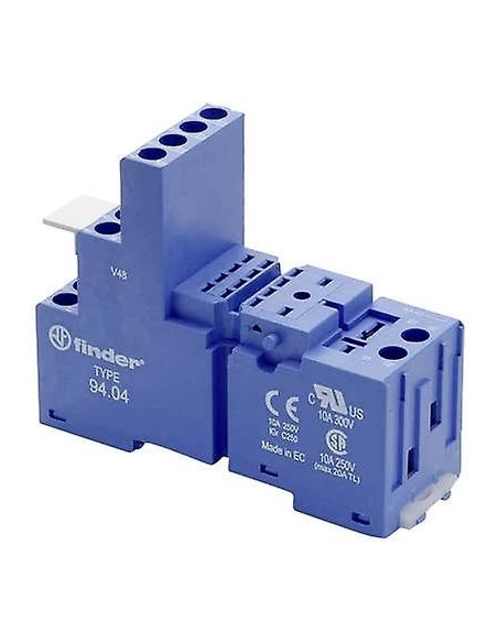 Base para relé 4 contactos Serie 94 FINDER